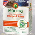 Moller's Omega-3 Salmo maisto papildas