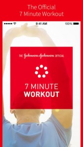 The Johnson & Johnson Official 7 Minute Workout programėlė